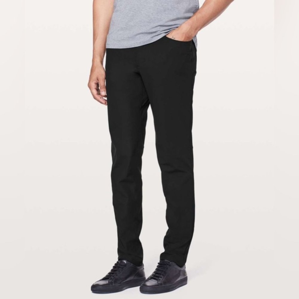 Lululemon ABC Slim-Fit Warpstreme Pants Black